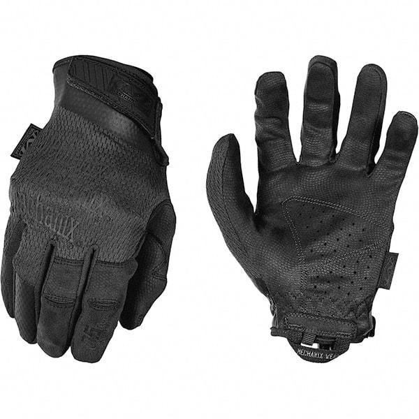 Mechanix Wear - Size S Work Gloves - For Mechanic's & Lifting, Uncoated, Hook & Loop Cuff, Full Fingered, Covert, Paired - Top Tool & Supply