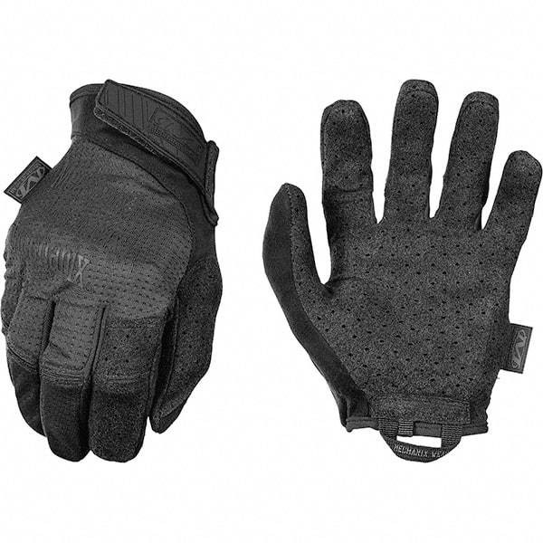 Mechanix Wear - Size S Work Gloves - For Mechanic's & Lifting, Uncoated, Hook & Loop Cuff, Full Fingered, Covert, Paired - Top Tool & Supply