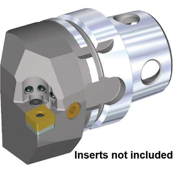 Kennametal - Right Hand Cut, Size KM4X63, CN..543 & CN.. 160612 Insert Compatiblity, Internal Modular Turning & Profiling Cutting Unit Head - 43mm Ctr to Cutting Edge, 70mm Head Length, Through Coolant, Series KM4X - Top Tool & Supply