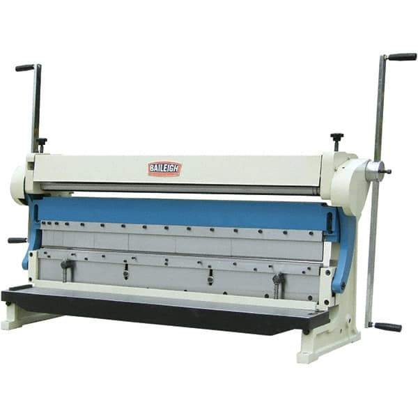 Baileigh - Combination Roller, Shear & Brake Machines Maximum Mild Steel Shearing Capacity (Gauge): 16 Maximum Mild Steel Bending Capacity (Gauge): 16 - Top Tool & Supply