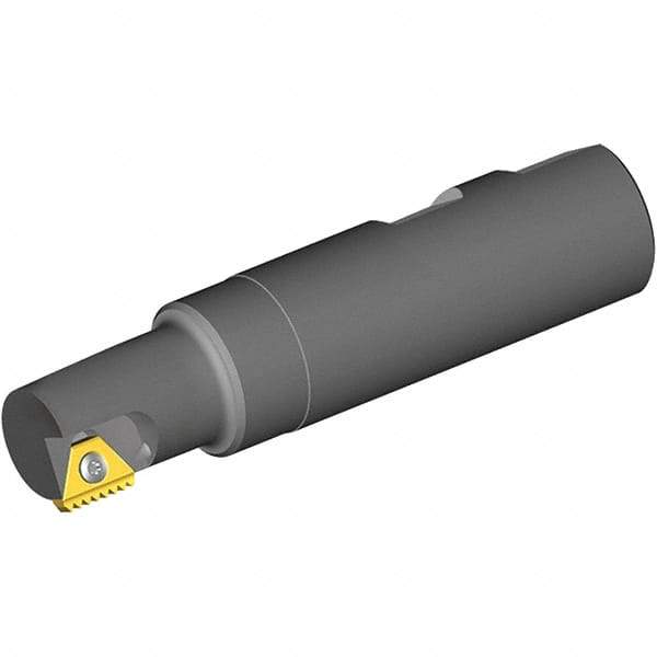 Vargus - 1.654" Cut Diam, 1.77" Max Depth of Cut, 1-1/4" Shank Diam, Internal/External Indexable Thread Mill - Insert Style 5, 5/8" Insert Size, 2 Inserts, Toolholder Style TMNC, 4.646" OAL - Top Tool & Supply