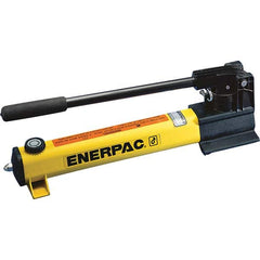 Enerpac - Manual Hydraulic Pumps Number of Stages: 2.000 Oil Volume Per Stroke (Cu. In.): 0.99 - Top Tool & Supply