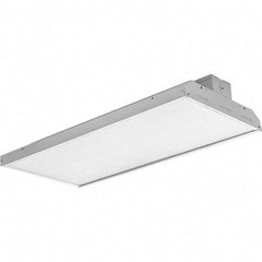 Eiko Global - 1 Lamp, 162 Watts, LED, High Bay Fixture - 2' Long x 92.5mm High x 440mm Wide, 120-277 Volt, Steel Housing - Top Tool & Supply