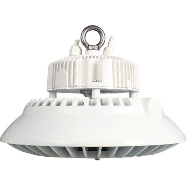 Eiko Global - 1 Lamp, 100 Watts, LED, High Bay Fixture - 11.81" Wide, 120-277 Volt, Steel Housing - Top Tool & Supply