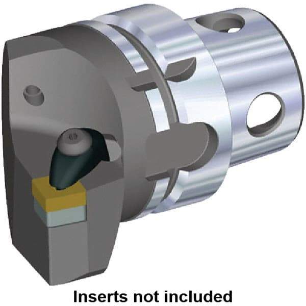 Kennametal - Insert Style SN.. 120408, SN.. 432, 70mm Head Length, Left Hand Cut, Internal/External Modular Threading Cutting Unit Head - System Size KM4X63, 38mm Center to Cutting Edge, Series Kenclamp - Top Tool & Supply