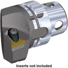 Kennametal - Insert Style TN.. 220408, TN.. 432, 70mm Head Length, Left Hand Cut, Internal/External Modular Threading Cutting Unit Head - System Size KM4X63, 43mm Center to Cutting Edge, Series Kenclamp - Top Tool & Supply