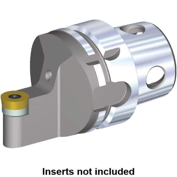 Kennametal - Insert Style RC.. 1605M0, 70mm Head Length, Neutral Cut, Internal/External Modular Threading Cutting Unit Head - System Size KM4X63, 8mm Center to Cutting Edge, Series KM4X - Top Tool & Supply