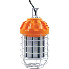 Eiko Global - 1 Socket, 16 Conductor, 120 VAC, 80 Watt, Temporary String Light - 5' SJTW-A Cord, Metal - Top Tool & Supply