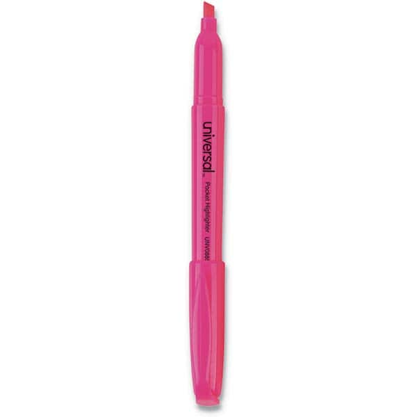 UNIVERSAL - Markers & Paintsticks Type: Highlighters Color: Fluorescent Pink - Top Tool & Supply