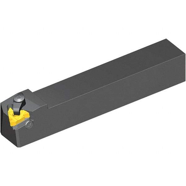 Vargus - External Thread, Right Hand Cut, 20mm Shank Width x 20mm Shank Height Indexable Threading Toolholder - 128.6mm OAL, 3ER Insert Compatibility, AL Toolholder, Series Standard - Top Tool & Supply