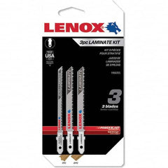 Lenox - Jig Saw Blade Sets Blade Material: Bi-Metal Minimum Blade Length (Inch): 3-1/2 - Top Tool & Supply