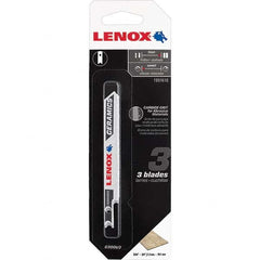 Lenox - Jig Saw Blades Blade Material: Bi-Metal Blade Length (Inch): 3-1/2 - Top Tool & Supply