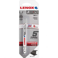 Lenox - Jig Saw Blades Blade Material: Bi-Metal Blade Length (Inch): 3-5/8 - Top Tool & Supply