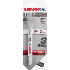 Lenox - Jig Saw Blades Blade Material: Bi-Metal Blade Length (Inch): 3-5/8 - Top Tool & Supply