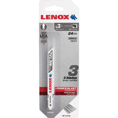 Lenox - Jig Saw Blades Blade Material: Bi-Metal Blade Length (Inch): 3-5/8 - Top Tool & Supply