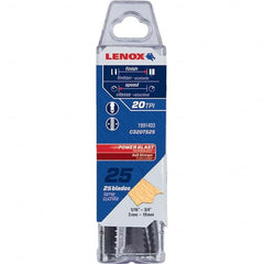 Lenox - Jig Saw Blades Blade Material: Bi-Metal Blade Length (Inch): 3-1/2 - Top Tool & Supply