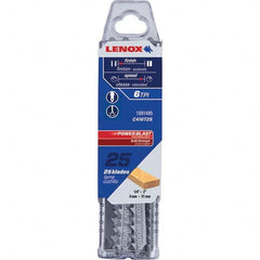 Lenox - Jig Saw Blades Blade Material: Bi-Metal Blade Length (Inch): 4 - Top Tool & Supply