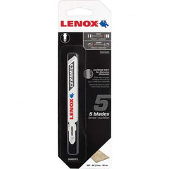 Lenox - Jig Saw Blades Blade Material: Bi-Metal Blade Length (Inch): 3-1/2 - Top Tool & Supply