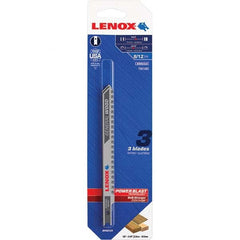 Lenox - Jig Saw Blades Blade Material: Bi-Metal Blade Length (Inch): 4-1/2 - Top Tool & Supply