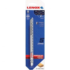 Lenox - Jig Saw Blades Blade Material: Bi-Metal Blade Length (Inch): 6 - Top Tool & Supply