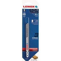 Lenox - Jig Saw Blades Blade Material: Bi-Metal Blade Length (Inch): 4-1/2 - Top Tool & Supply