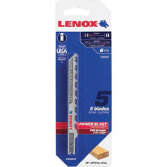 Lenox - Jig Saw Blades Blade Material: Bi-Metal Blade Length (Inch): 4 - Top Tool & Supply