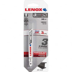 Lenox - Jig Saw Blades Blade Material: Bi-Metal Blade Length (Inch): 3-5/8 - Top Tool & Supply