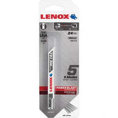 Lenox - Jig Saw Blades Blade Material: Bi-Metal Blade Length (Inch): 3-5/8 - Top Tool & Supply