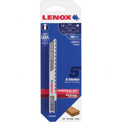 Lenox - Jig Saw Blades Blade Material: Bi-Metal Blade Length (Inch): 4 - Top Tool & Supply