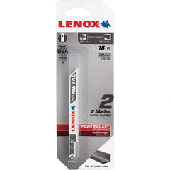 Lenox - Jig Saw Blades Blade Material: Bi-Metal Blade Length (Inch): 3-5/8 - Top Tool & Supply