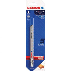 Lenox - Jig Saw Blades Blade Material: Bi-Metal Blade Length (Inch): 4-5/8 - Top Tool & Supply