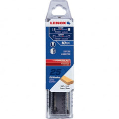 Lenox - Jig Saw Blades Blade Material: Bi-Metal Blade Length (Inch): 4 - Top Tool & Supply