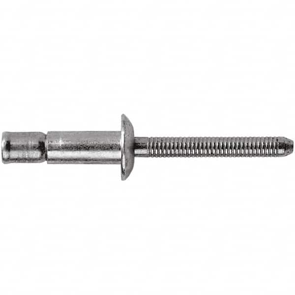 STANLEY Engineered Fastening - Size 8 Dome Head Steel Structural with Locking Stem Blind Rivet - Top Tool & Supply