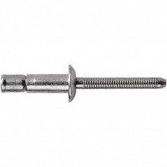 STANLEY Engineered Fastening - Size 8 Dome Head Steel Structural with Locking Stem Blind Rivet - Top Tool & Supply