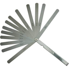 Mitutoyo - Feeler Gages   Thickness (mm): 0.5000    Leaf Length (mm): 150.00 - Top Tool & Supply