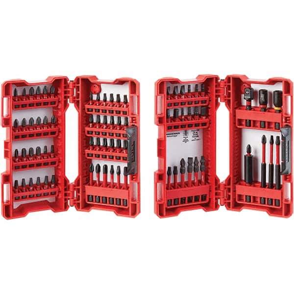 Milwaukee Tool - Power & Impact Screwdriver Bit Sets Point Type: Phillips, Slotted, Torx, Square Tool Type: Impact Driver - Top Tool & Supply