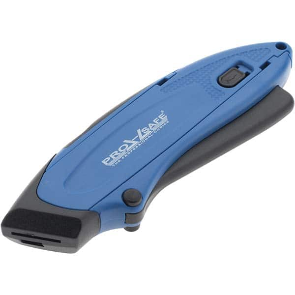 PRO-SAFE - 2.36" Blade Retractable Blade Utility Knife - Top Tool & Supply