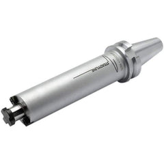 Seco - BT50 Dual Contact Taper Shank 40mm Pilot Diam Shell Mill Holder - 312mm Flange to Nose End Projection, 89mm Nose Diam, Through-Spindle & DIN Flange Coolant - Exact Industrial Supply