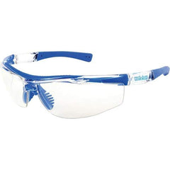 PRO-SAFE - Clear Lenses, Framed Safety Glasses - Anti-Fog, Scratch Resistant, Clear Polycarbonate/Thermoplastic Rubber Frame, Size Universal, Wrap Around - Top Tool & Supply