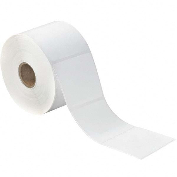 Value Collection - Pack of 12 Rolls, 735 Labels per Roll, 3" x 2" White Paper Thermal Labels - Top Tool & Supply