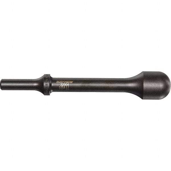 Mayhew - 1" Head Width, 6" OAL, Pneumatic Hammer - Round Drive, Round Shank, Steel - Top Tool & Supply