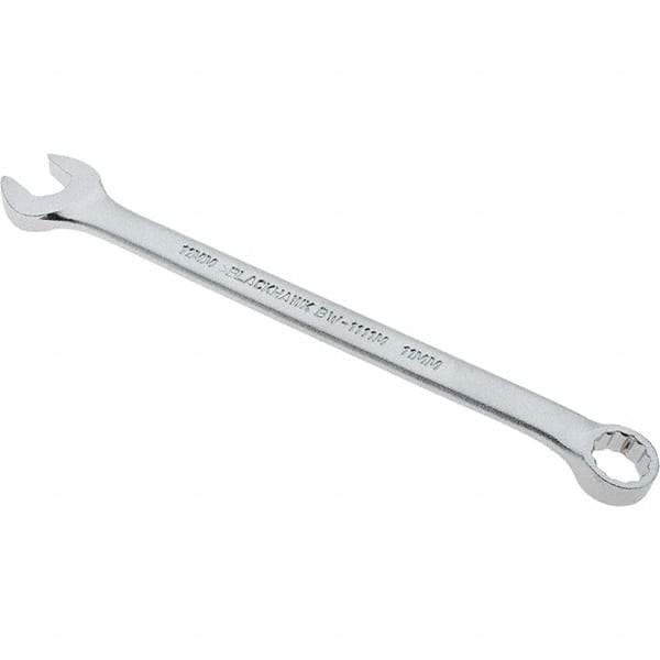 Blackhawk by Proto - 11mm 12 Point Offset Combination Wrench - 15° Offset Angle, 5-3/4" OAL, Steel, Satin Finish - Top Tool & Supply