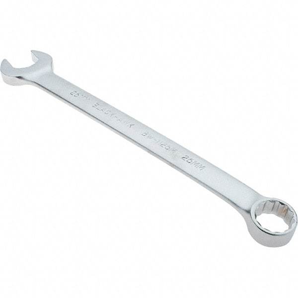 Blackhawk by Proto - 26mm 12 Point Offset Combination Wrench - 15° Offset Angle, 13-1/2" OAL, Steel, Satin Finish - Top Tool & Supply