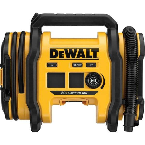 DeWALT - 20V MAX Battery, 12V DC or 110V AC Tire Inflator Kit - 160 psi - Top Tool & Supply