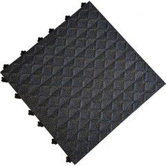 Ergo Advantage - 18" Long x 18" Wide x 1" Thick, Anti-Fatigue Modular Matting Anti-Fatigue Flooring - Top Tool & Supply