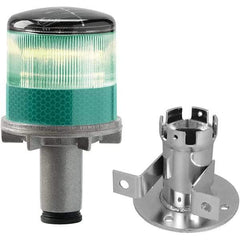 TAPCO - Strobe & Flashing Lights Light Type: Strobe Lens Color: Green - Top Tool & Supply