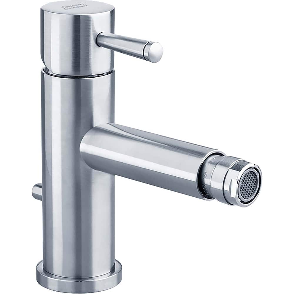 American Standard - Lavatory Faucets; Type: Deck Mount ; Spout Type: Low Arc ; Design: Lever ; Handle Type: Lever ; Mounting Centers: Single Hole (Inch); Drain Type: Pop-Up - Exact Industrial Supply