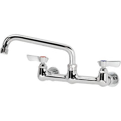 Krowne - Wall Mount, Service Sink Faucet without Spray - Two Handle, Blade Handle, Standard Spout, No Drain - Top Tool & Supply