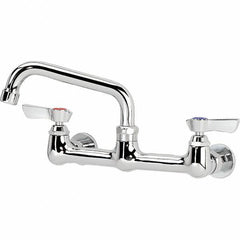 Krowne - Wall Mount, Service Sink Faucet without Spray - Two Handle, Blade Handle, Standard Spout, No Drain - Top Tool & Supply