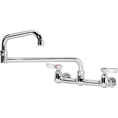 Krowne - Wall Mount, Service Sink Faucet without Spray - Two Handle, Blade Handle, Standard Spout, No Drain - Top Tool & Supply